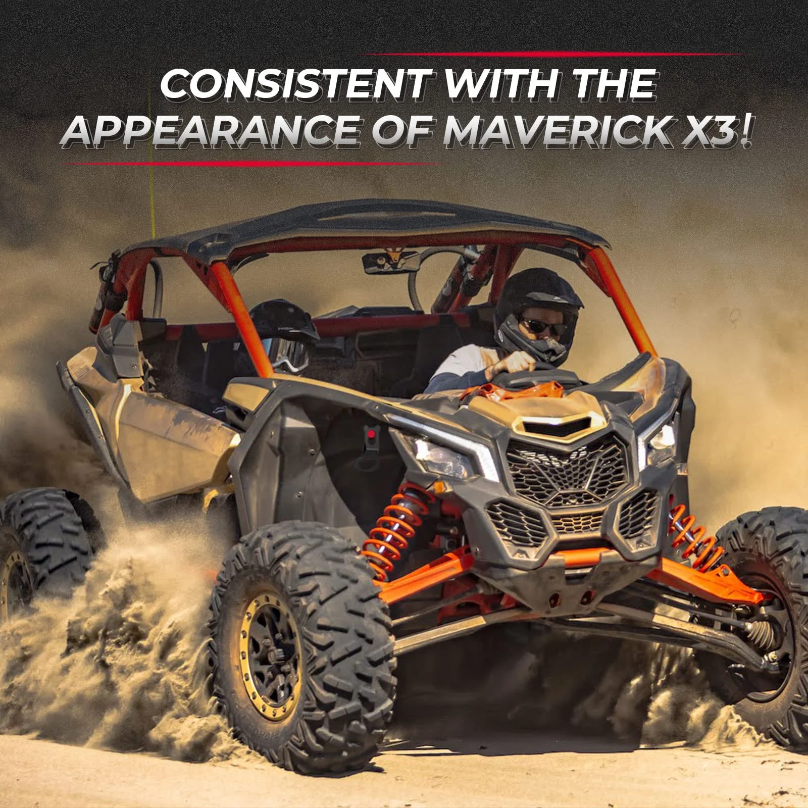 4PCS Tie Down Brackets Hooks for Can Am Maverick X3 - Image 8