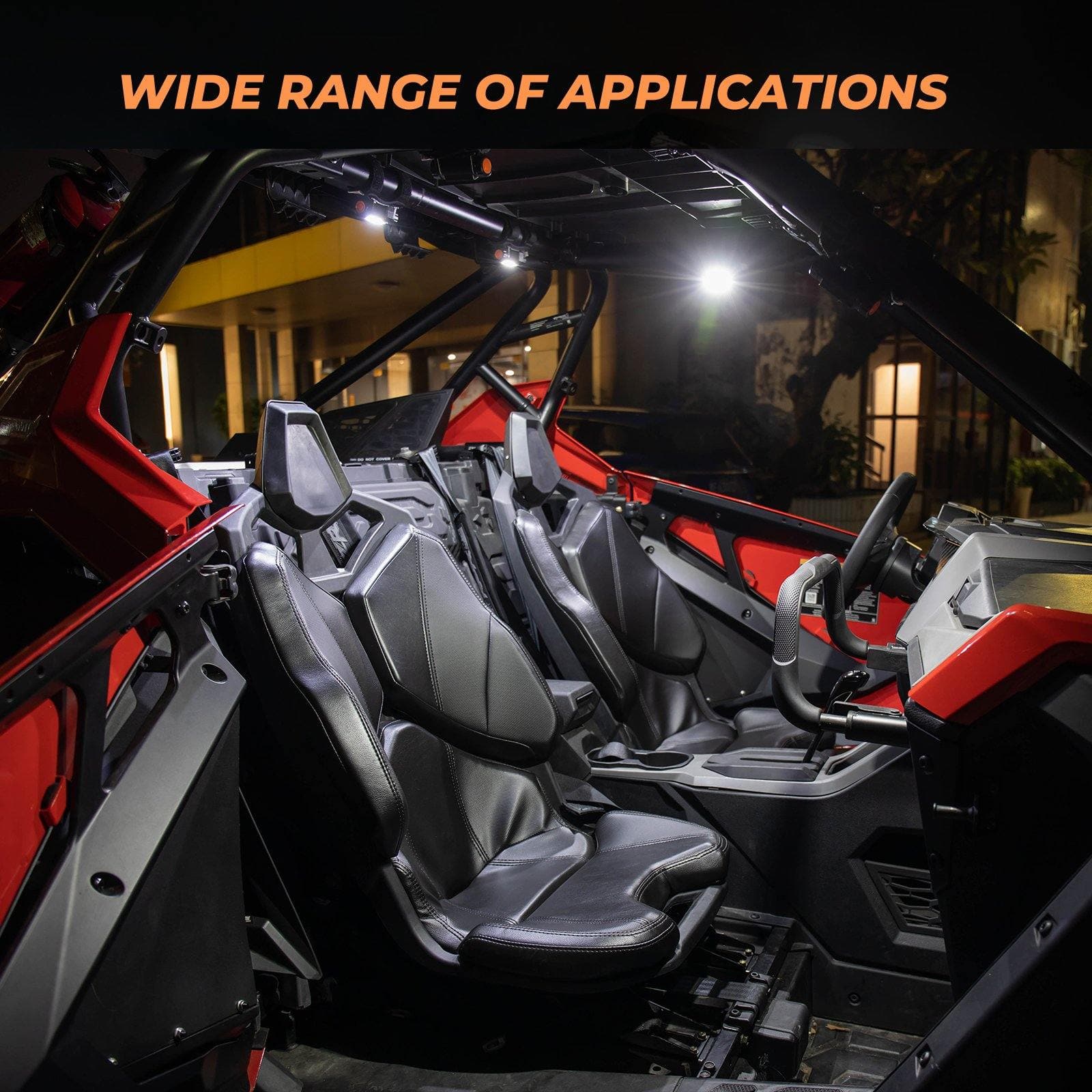 UTV Roll Bar Mount Interior Lights for 1.25''-2.0'' Roll bar - Image 12