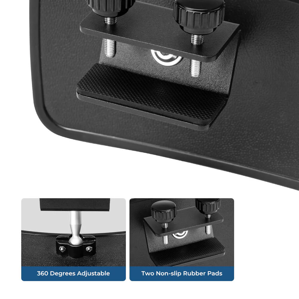 Upgrade Marine Boat Rear View Mirror with 300°Curved Surface - Image 3