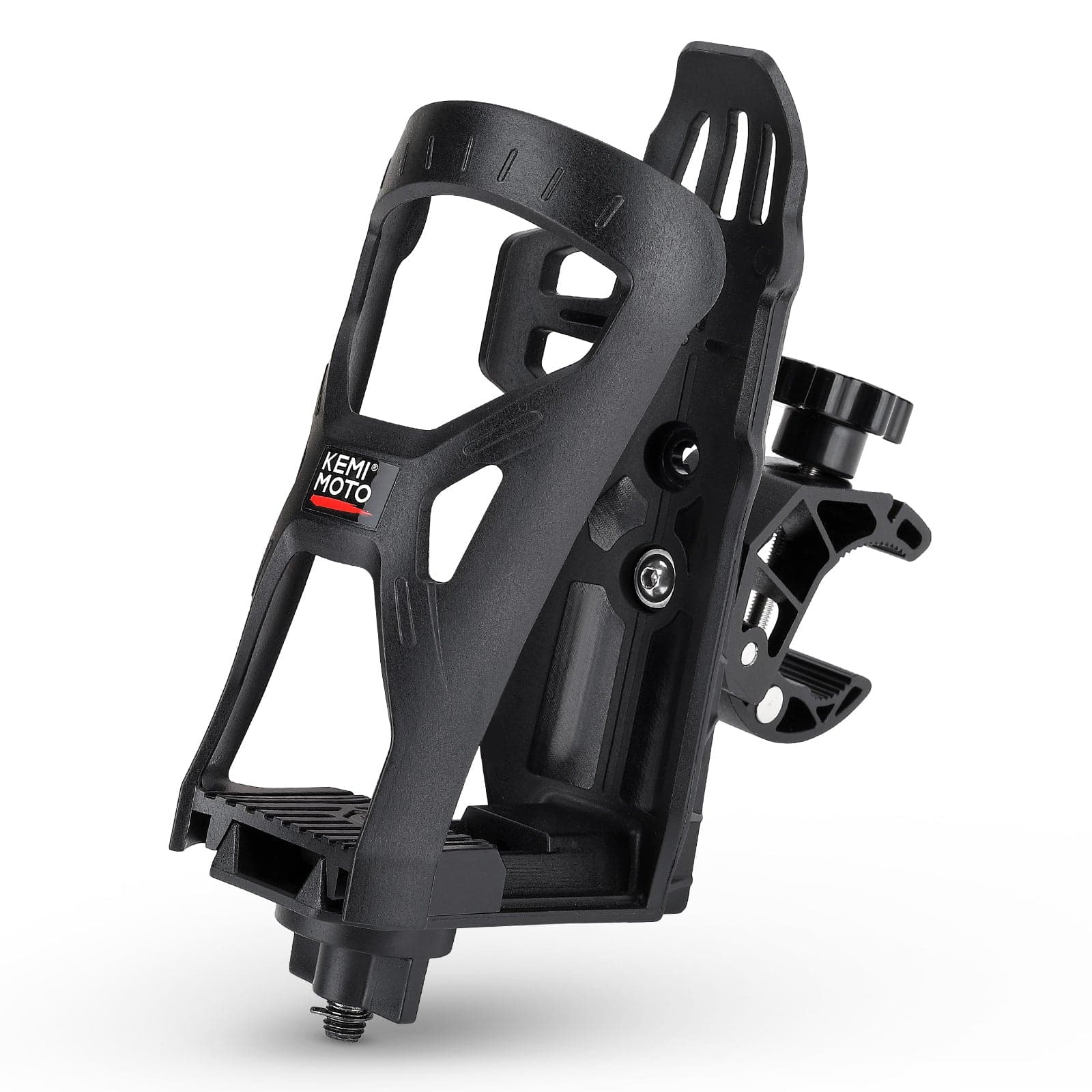 ATV Motorcycle Cup Holder with 0.6"-1.56" Metal Clamp - Image 8