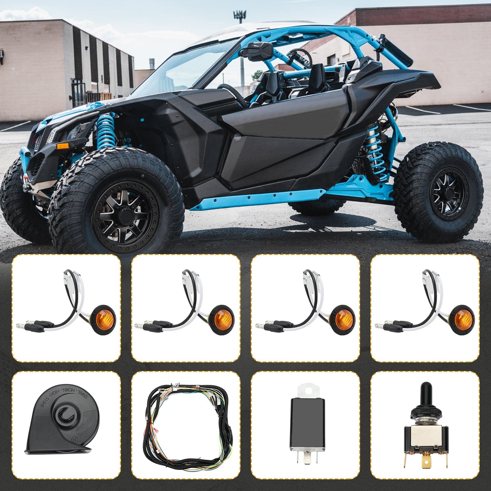 UTV Universal Turn Signal Kit - Image 8