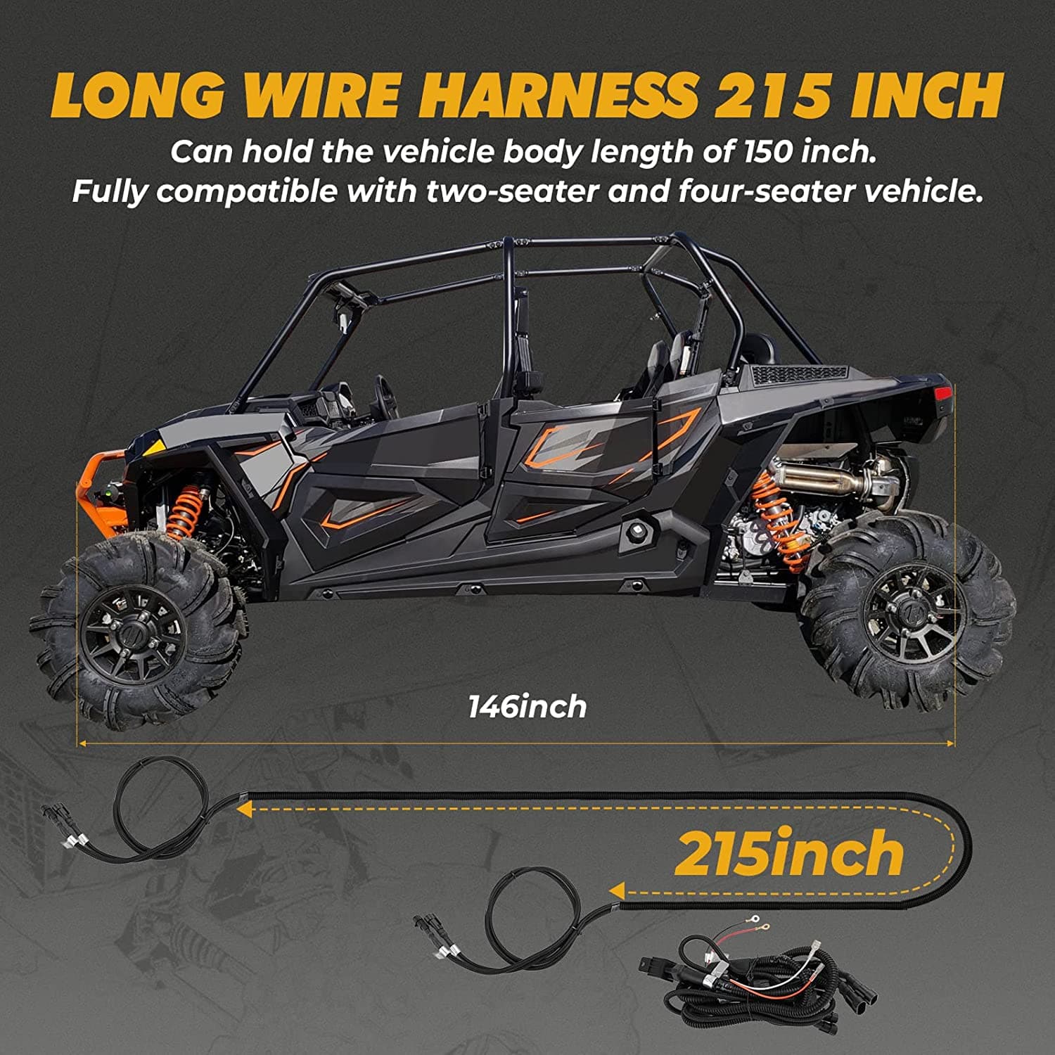 Universal Turn Signal Kit with Turn Switch & 105D Horn - Image 4