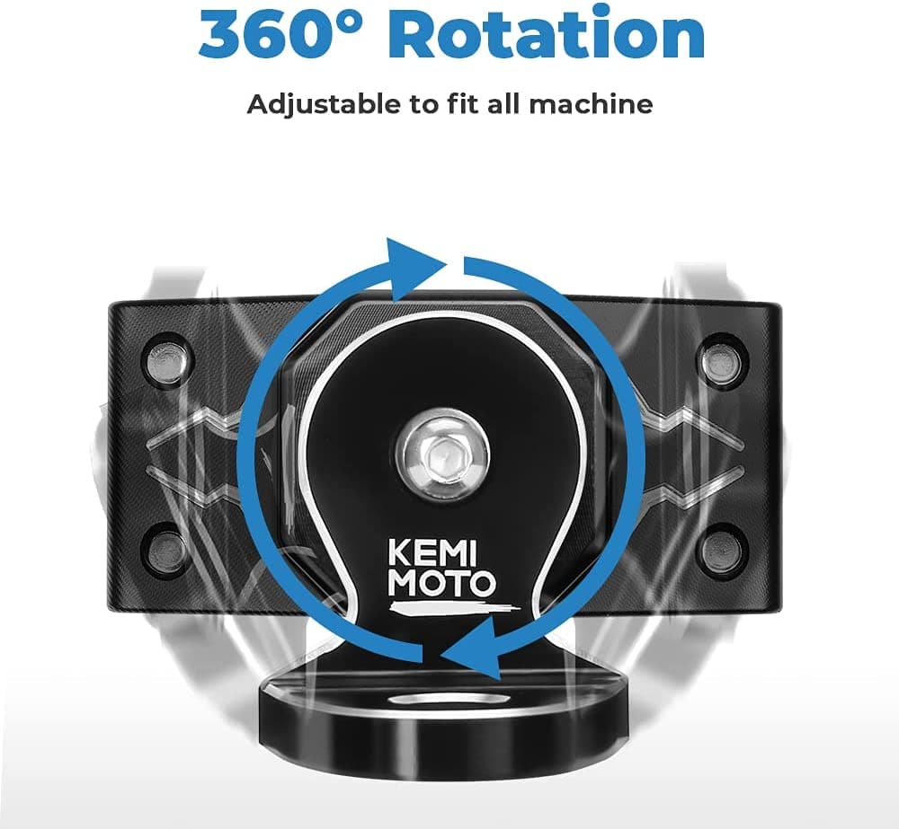 UTV Flag Mount /Whip Light Mount for 1.75 to 2 inch Roll Bar - Image 4