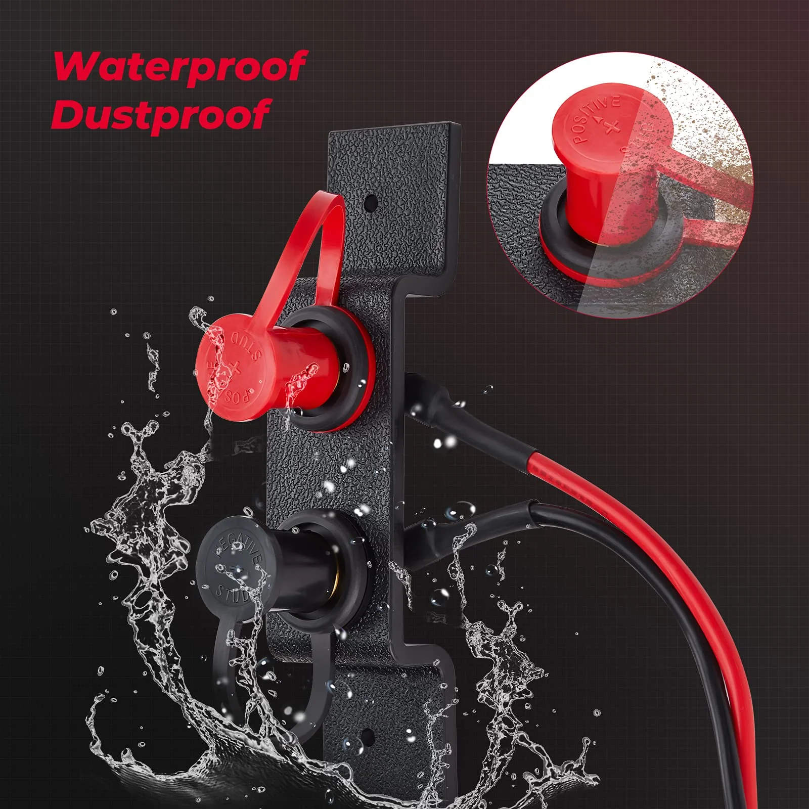 Battery Jump Post Starter Terminal Relocation Kit for Can-Am, Polaris, Boat - Image 3