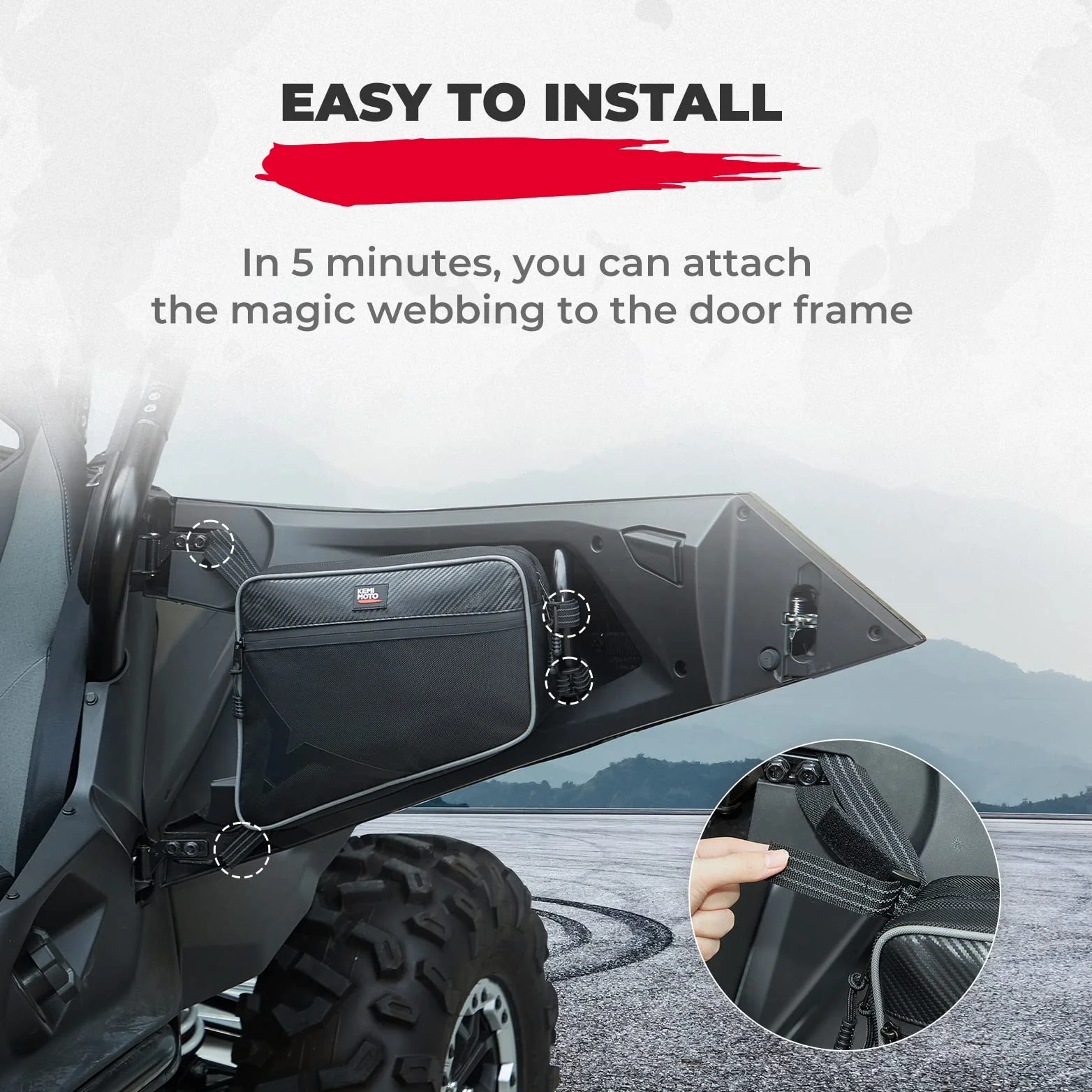 Storage Door Bags for CFMOTO ZForce 950 - Image 5