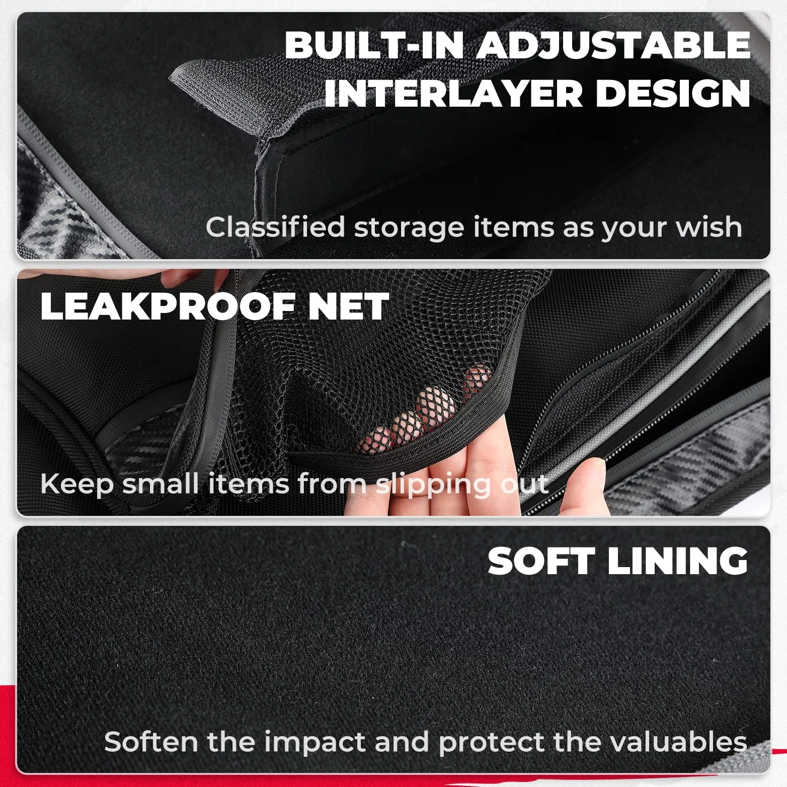 Overhead Roof Bag for CFMOTO ZForce 950 SPORT / HO SPORT / HO EX - Image 5